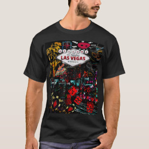 T-shirt LV Nightlife Distressed Design Bong Bones Apparel 