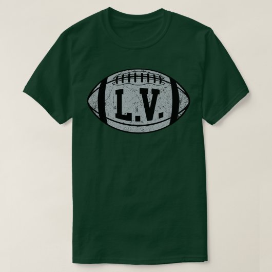 T-shirt LV Noir rétro (Design devant)