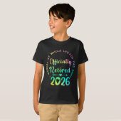 T-shirt Ly Retired 2026 Funny Retirement For Women  (Devant entier)