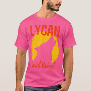 T-shirt Lycan Spirit Animal Werewolf Lovers Wolf Horreur s