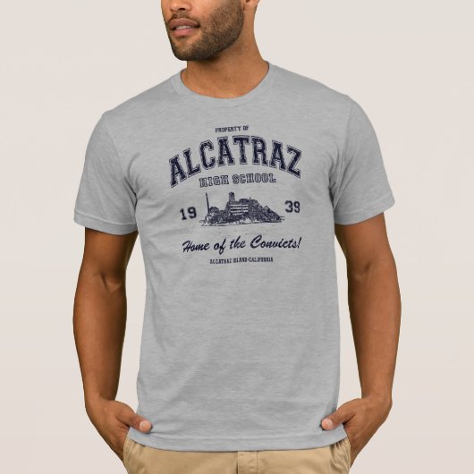 T-shirt Lycée d'Alcatraz (Devant)
