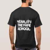 T-shirt Lycée de LaGuardia - vocal (Dos)