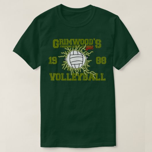 T-shirt Lycée de volleyball de Grimwood Elsa Frankenteen (Design devant)