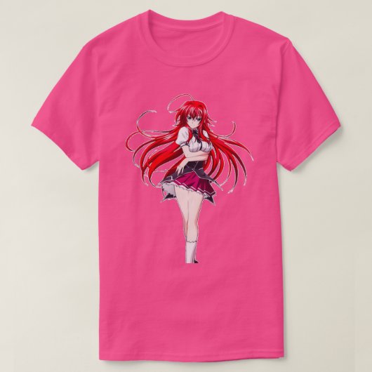 T-shirt lycée dxd rias gremory 7 (Design devant)