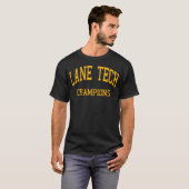 T-shirt Lycée Lane Tech Hs Chicago Il Rétro (Devant entier)