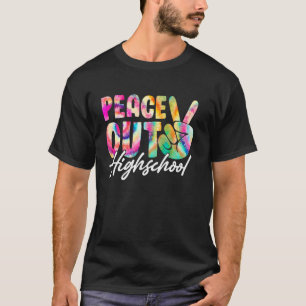 T-shirt Lycée Peace Out - Dernier Jour d'École Lycée