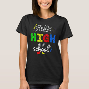 T-shirt Lycée Premier Jour De Rentrée Des Classes Enfants