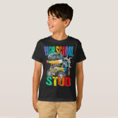 T-shirt Lycée Stud Monster Camion Dinosaur (Devant entier)