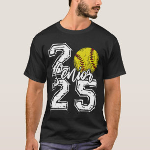 T-shirt Lycéens de la promotion 2025 Softball Terminal 202