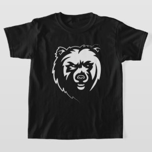 T-shirt LYFL 02   Sous-repère Grizzly blanc pour enfants