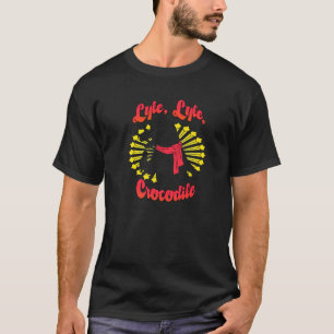 T-shirt Lyle Lyle Crocodile Lyle avec Écharpe rouge