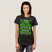 T-shirt Lyme DIsease Mois de sensibilisation Maladie de Ly (Devant entier)