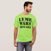 T-shirt Lyme lutte réfugié (Devant entier)