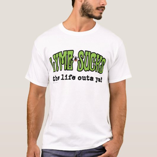 T-shirt Lyme suce (Devant)
