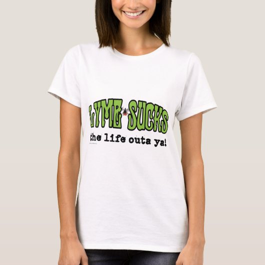 T-shirt Lyme suce (Devant)