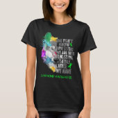 T-shirt Lymphoma Awareness Ribbon Support Cadeaux (Devant)