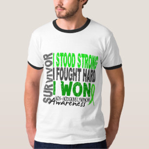 T-shirt Lymphome du survivant 4 non Hodgkinien