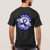 T-shirt Lymphome non Hodgkinien du survivant 14 (Dos)