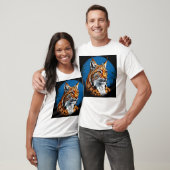 T-shirt Lynx animal (Unisexe)