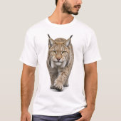 T-shirt Lynx approchant (Devant)
