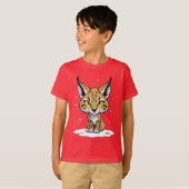 T-shirt Lynx de Chibi (Devant entier)