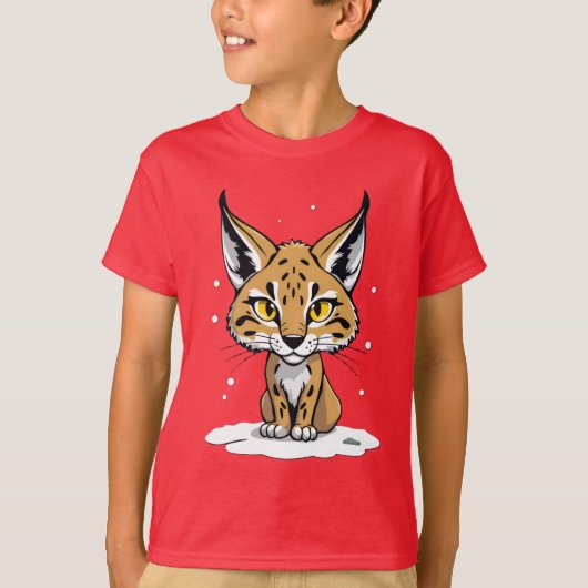 T-shirt Lynx de Chibi (Devant)