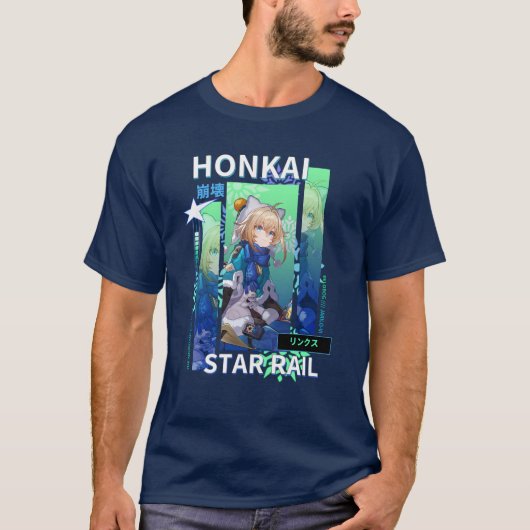 T-shirt Lynx de Honkai Star (Devant)