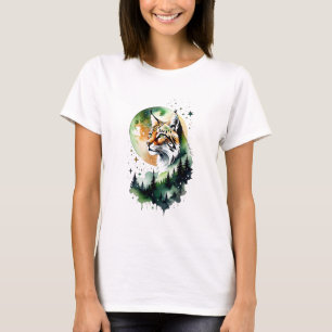 T-shirt Lynx enchâssée