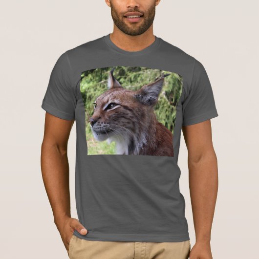 T-shirt Lynx Face Close Up (Devant)