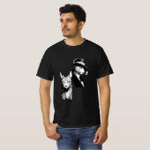 T-shirt Lynx, film noir (Devant entier)