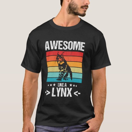 T-shirt Lynx Incroyable comme un Lynx (Devant)