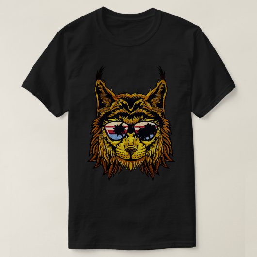 T-shirt Lynx vintage 2 (Design devant)