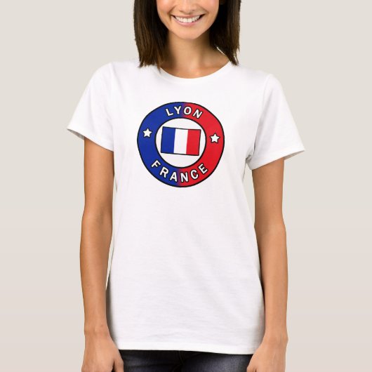 T-shirt Lyon France (Devant)