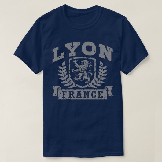 T-shirt Lyon France (Design devant)