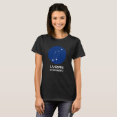 T-shirt Lyran Starseed Tee avec Lyra Constellation (Devant entier)