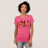 T-shirt Lys à feu (Devant entier)