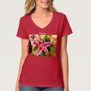 T-shirt Lys stargazer rose Thunder_Cove