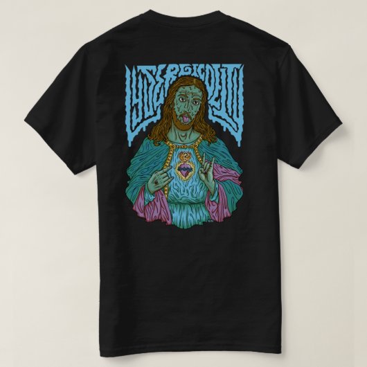 T-shirt Lysergic Deity x iamriboflavine colab (Design dos)