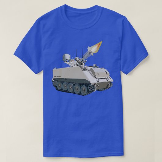 T-shirt M163 Vulcan Air Defense System VADS X (Design devant)