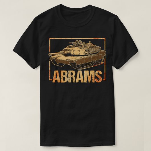 T-shirt M1 Abrams American Tank 1 (Design devant)
