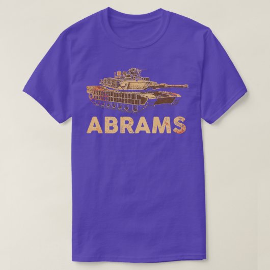 T-shirt M1 Abrams American Tank 3 (Design devant)