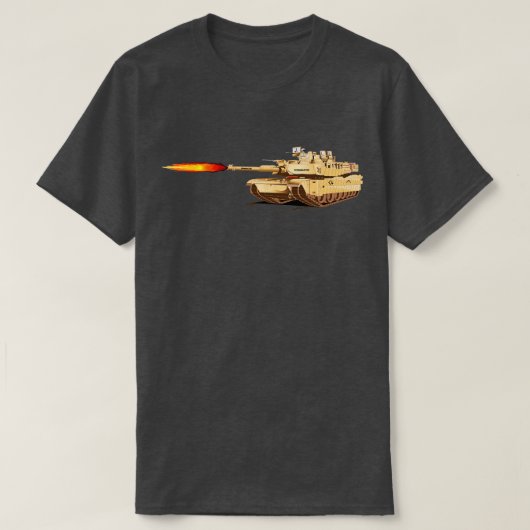 T-shirt M1 Abrams Desert War (Design devant)