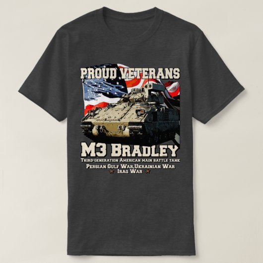 T-shirt M3 Bradley Veterans (Design devant)