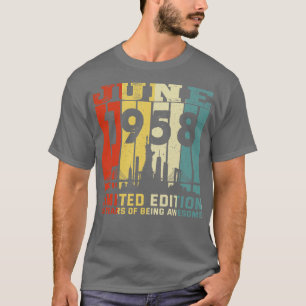 T-shirt M602 Juin 1958 Edition Limitée 65 Ans D'Être Un