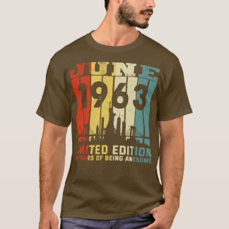 T-shirt M602 Juin 1963 Edition Limitée 60 Ans D'Être Un