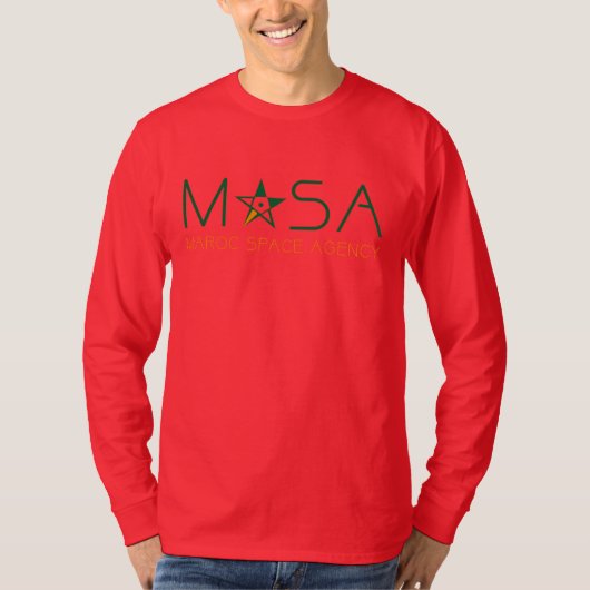 T-shirt M.A.S.A. (à manches longues) par l'Alien P (Devant)