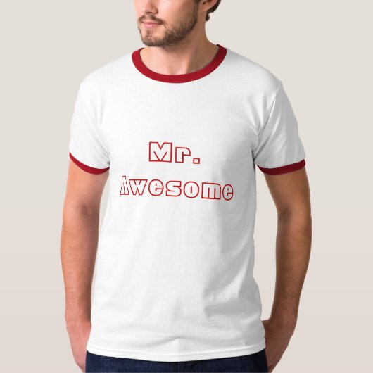 T-shirt M. Awesome (Devant)