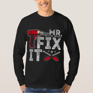 T-shirt M. Break It M. Fix It Funny Papa & Son Corresponda