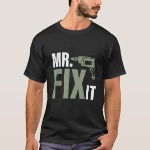 T-shirt m break it m fix it papa son correspondant père s 