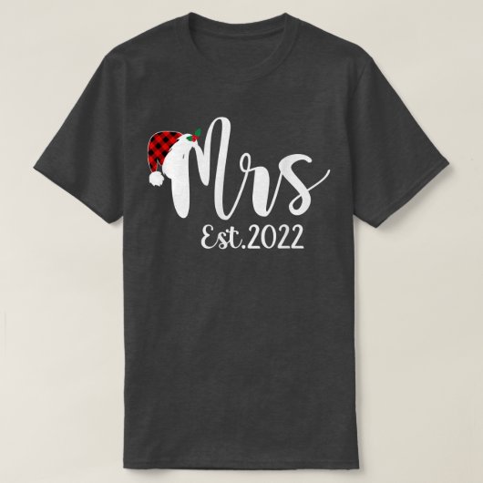 T-shirt M. Claus et Mme Claus Est (Design devant)